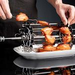 BBQ Steel Rotisserie Skewers and Kebab Maker