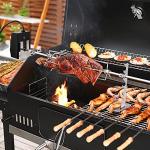 Dreyoo Universal Rotisserie Grill Kit with Motor