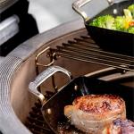 Kamado Joe Half-Moon Karbon Steel Grilling Pan