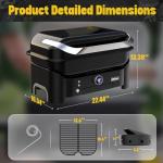 Smart Electric Grill for Apartments - 6-in-1 BBQ