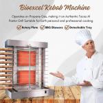 Homira Vertical Shawarma Grill with 10 Skewers
