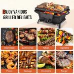 Portable Mini Hibachi Grill for Outdoor Camping