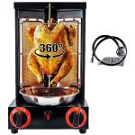 Vertical Shawarma Rotisserie Grill for Tacos