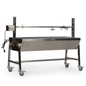 Stainless Steel 13W Rotisserie Grill for Medium Game