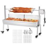 Electric Rotisserie Grill Kit for Outdoor Cooking