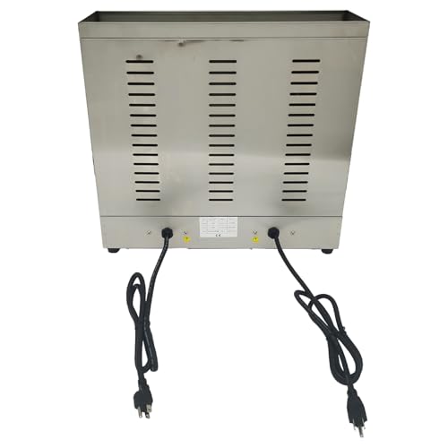 Electric Shawarma Grill with 3 Burners for Home