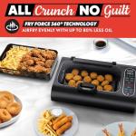Smokeless Indoor Grill and Air Fryer Combo