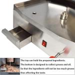 3-Burner Propane Shawarma Grill with Rotisserie