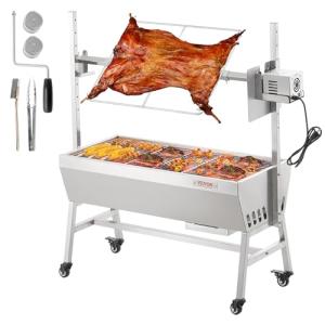 VEVOR 35-Inch Rotisserie Grill for Whole BBQs