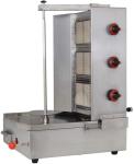 3-Burner Propane Shawarma Grill with Rotisserie
