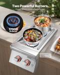 VEVOR Double Side Burners for Outdoor Grills