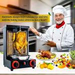 Vertical Shawarma Rotisserie Grill for Tacos