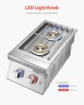 VEVOR Double Side Burners for Outdoor Grills