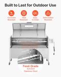 VEVOR 46in Rotisserie Grill for Outdoor Cooking