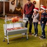 VEVOR 37in Stainless Steel BBQ Rotisserie Grill