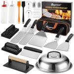 29-Piece Griddle Accessories Set for BBQ Fun