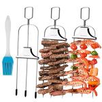 3 Way Metal Skewers - Perfect for Grilling
