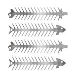 Slide & Serve BBQ Skewers - Reusable Stainless Steel Set