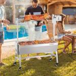 VEVOR 35-Inch Rotisserie Grill for Whole BBQs