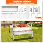 Electric Rotisserie Grill Kit for Outdoor Cooking