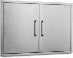 304 Stainless Steel Double Access Cabinet Door 36