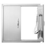 VEVOR Stainless Steel BBQ Access Door 24x24 Inch