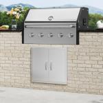 VEVOR Stainless Steel Outdoor BBQ Access Door