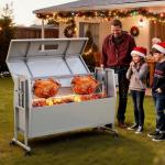 VEVOR 46in Rotisserie Grill for Outdoor Cooking