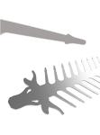 Slide & Serve BBQ Skewers - Reusable Stainless Steel Set