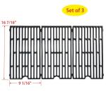 Cast Iron Grill Grate Replacement - 3-Pack