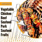 3 Way Metal Skewers - Perfect for Grilling