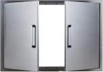 304 Stainless Steel Double Access Cabinet Door 36