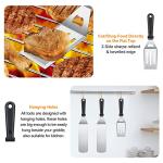 AULTONG 8-Piece Griddle Tool Set with Carry Bag