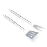 Stainless Steel 4-Piece BBQ Tool Set with Bag