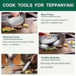 Grilljoy 46PC Griddle Tools Set for Outdoor Cooking