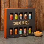 Gourmet Grilling Spice Set in Mini Glass Bottles