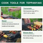 Grilljoy 46PC Griddle Tools Set for Outdoor Cooking