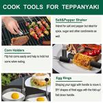 Grilljoy 46PC Griddle Tools Set for Outdoor Cooking