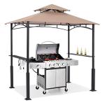 ABCCANOPY 8x5 Outdoor Grill Gazebo with LED Light