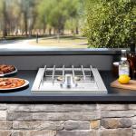 VEVOR 17,000BTU Stainless Steel Side Burner for Grilling