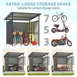 AECOJOY 6'x6' Outdoor Grill Hardtop Gazebo