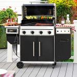 Gas Grill and Wood Pellet Smoker with WiFi Control