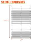 Replacement Steel Wire Grate for BBQ Grills