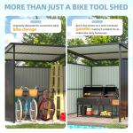 AECOJOY 6'x6' Outdoor Grill Hardtop Gazebo