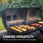 Char-Griller Texas Trio 3-Burner Gas Charcoal Grill