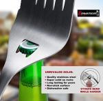 4-Piece Heavy-Duty BBQ Tool Set