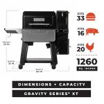 Masterbuilt Gravity Series XT Charcoal Smoker Grill