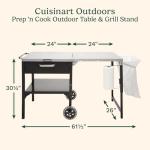 Cuisinart Prep 'n Cook Outdoor Grill - Black/Silver