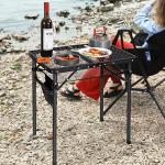 Adjustable Portable Folding Grill Table for Outdoors