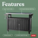 Unity XL Portable Outdoor Table with Stainless Steel Top